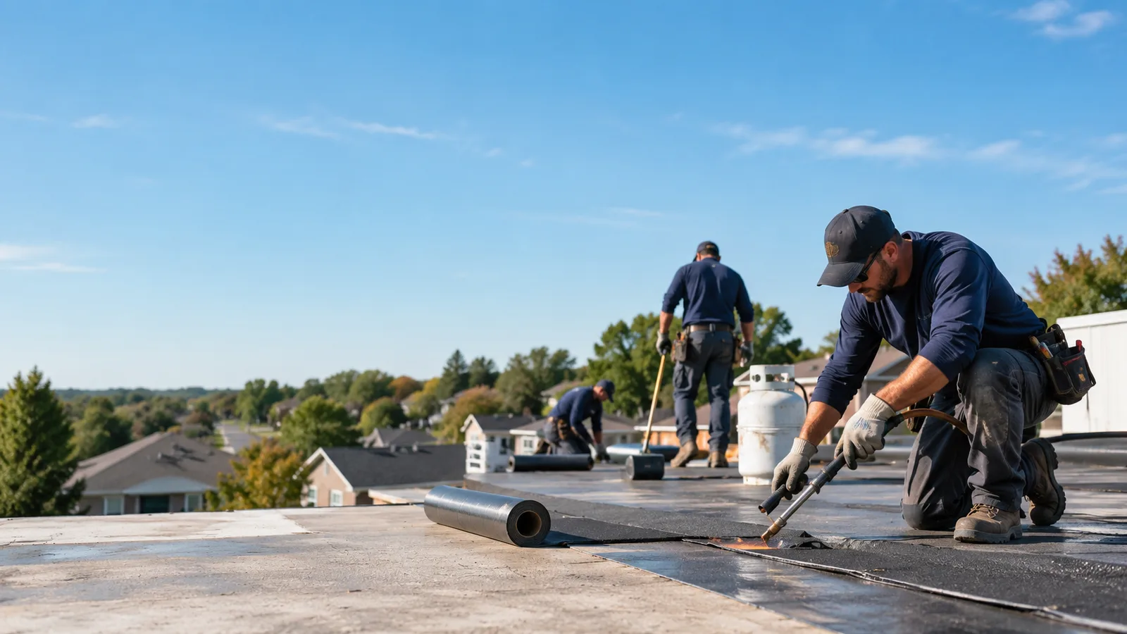 Flat Roof Leak Repair providers in England, AR